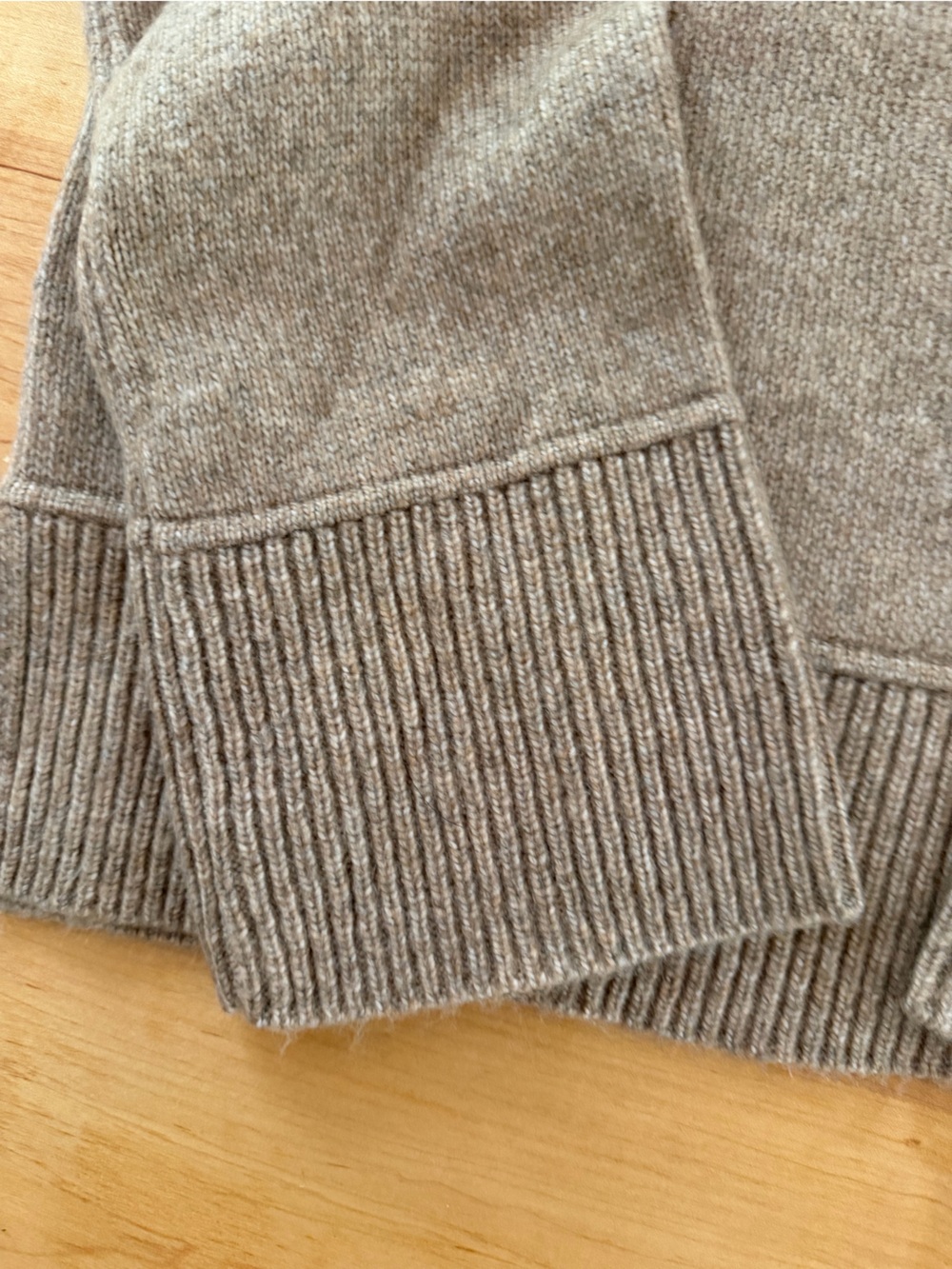Lucky Brand Taupe Crewneck Sweater - Picture 3 of 3